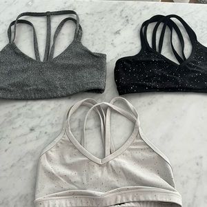Beyond Yoga set of 3 Sports Bras small